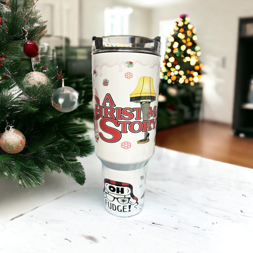 Christmas Story 40 Oz Tumbler