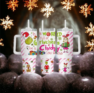 Cindy Lou Who 40 oz Tumbler