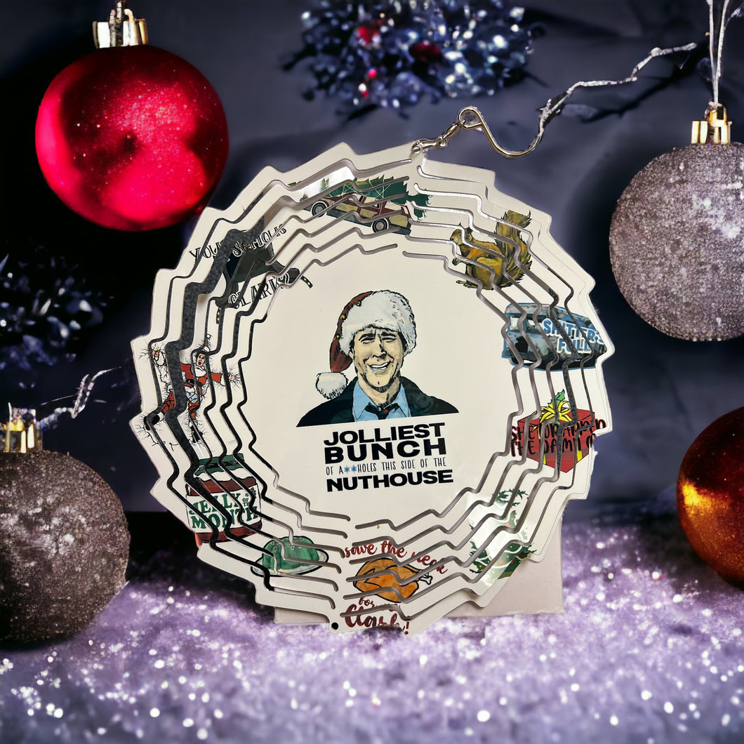 Christmas Vacation Wind Spinner