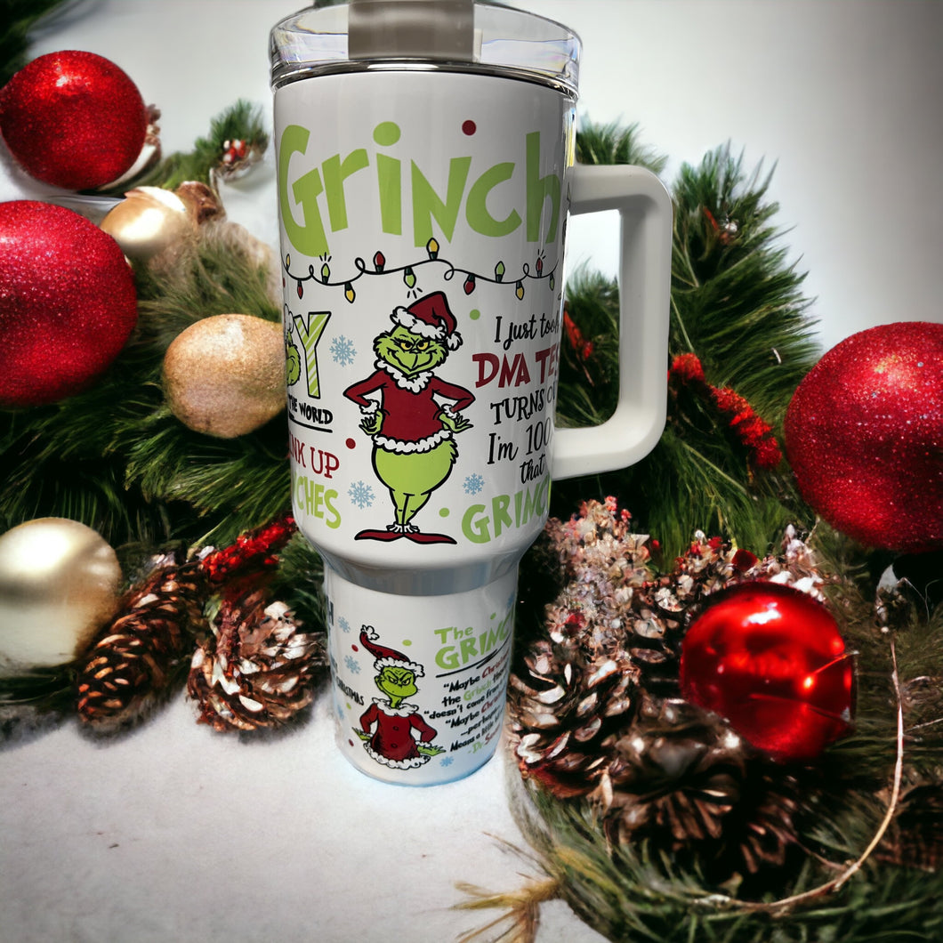 Grinch 40 oz Tumbler