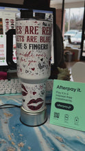 Load and play video in Gallery viewer, Middle Finger 40 oz Tumbler
